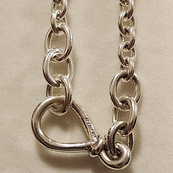 Pandora Chunky Infinity Knot Chain Necklace - Picture 12 of 12